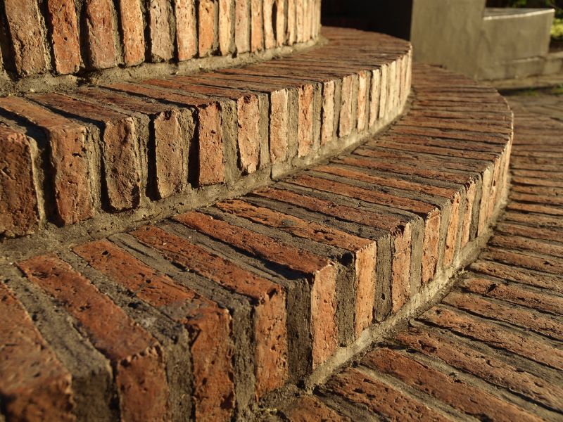 Brick Stairs Installation