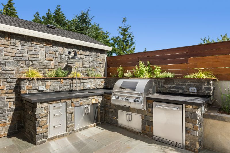 Outdoor Masonry Kitchen