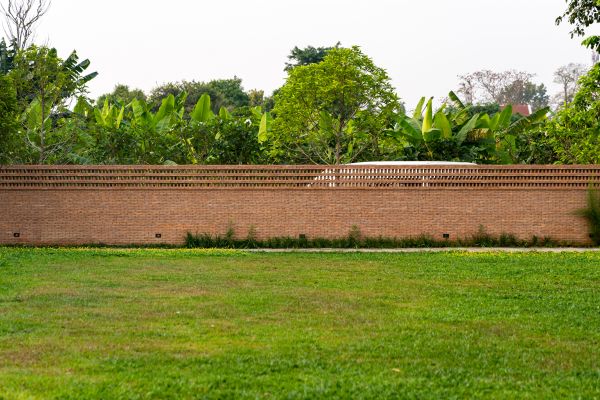 Brick Fence Repair in Bloomington