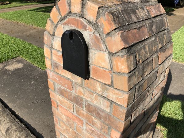 Brick Mailbox Repair in Bloomington