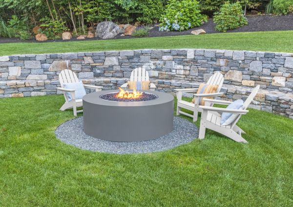 Stone Wall Installation in Bloomington
