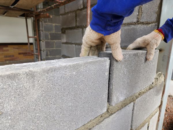 Concrete Block Repair in Bloomington