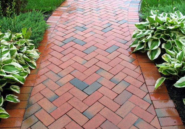 Brick Walkway Repair in Bloomington