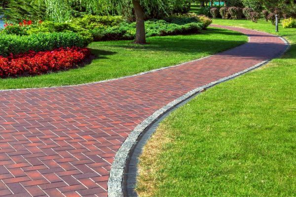 Brick Sidewalk Repair in Bloomington