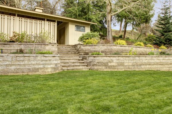 Retaining Wall Construction in Bloomington