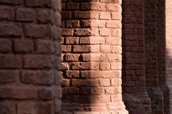 Brick Pillars Installation in Bloomington