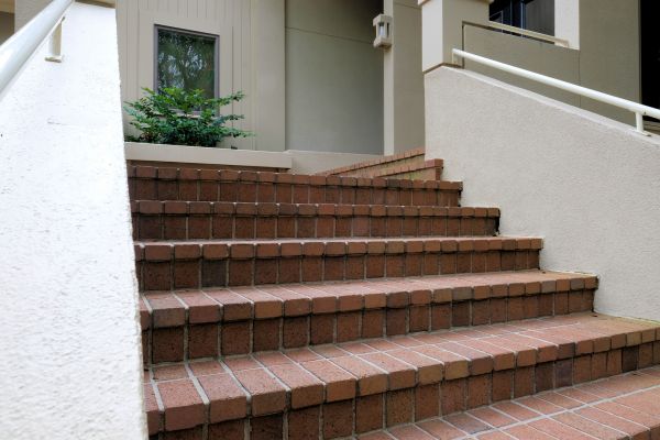 Entryway Brick Repair in Bloomington