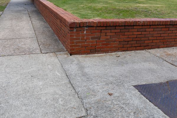 Brick Retaining Wall Repair in Bloomington