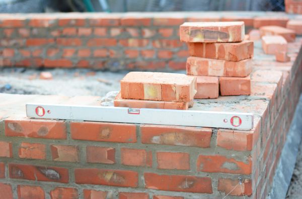 Brick Foundation Installation in Bloomington